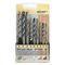 ALPEN  ALPEN 9 Pce Set Wood.hss Super And Masonry 5mm-6mm And 8mm